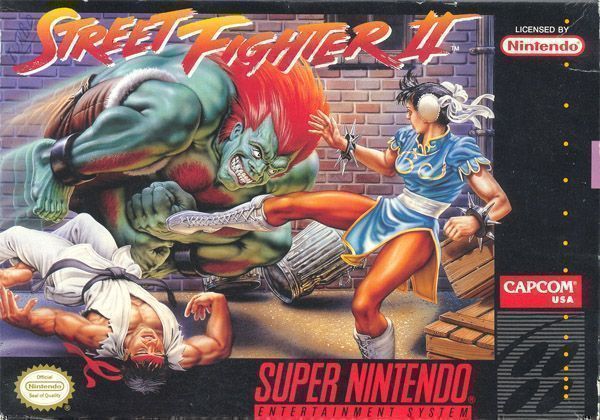 Street Fighter II Black Belt Edition (Hack) (USA) Game Cover